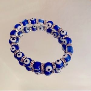 Evil Eye Blue Bracelet NWOT
